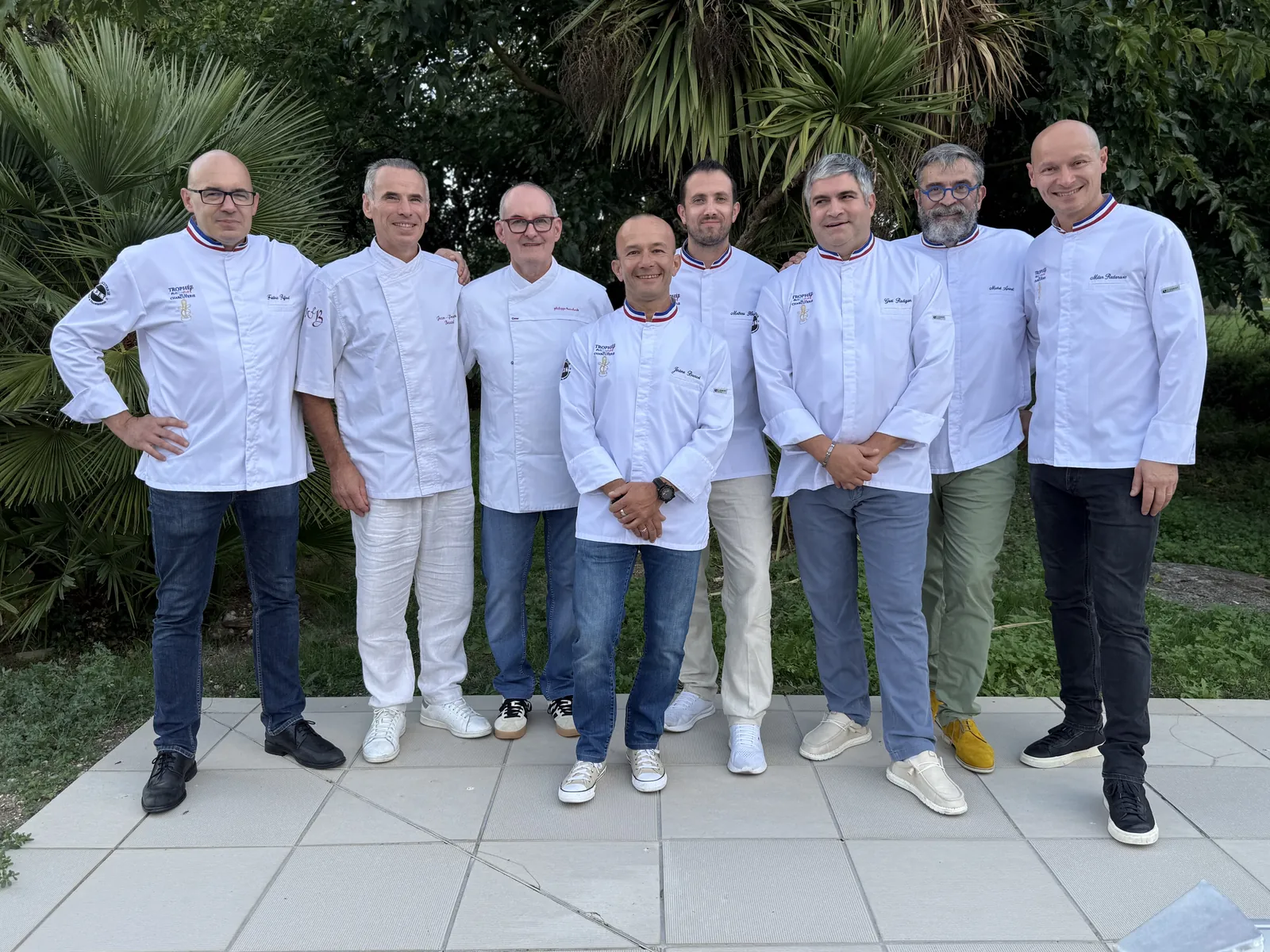 Les membres de l'association réunis lors du week-end à Bordeaux