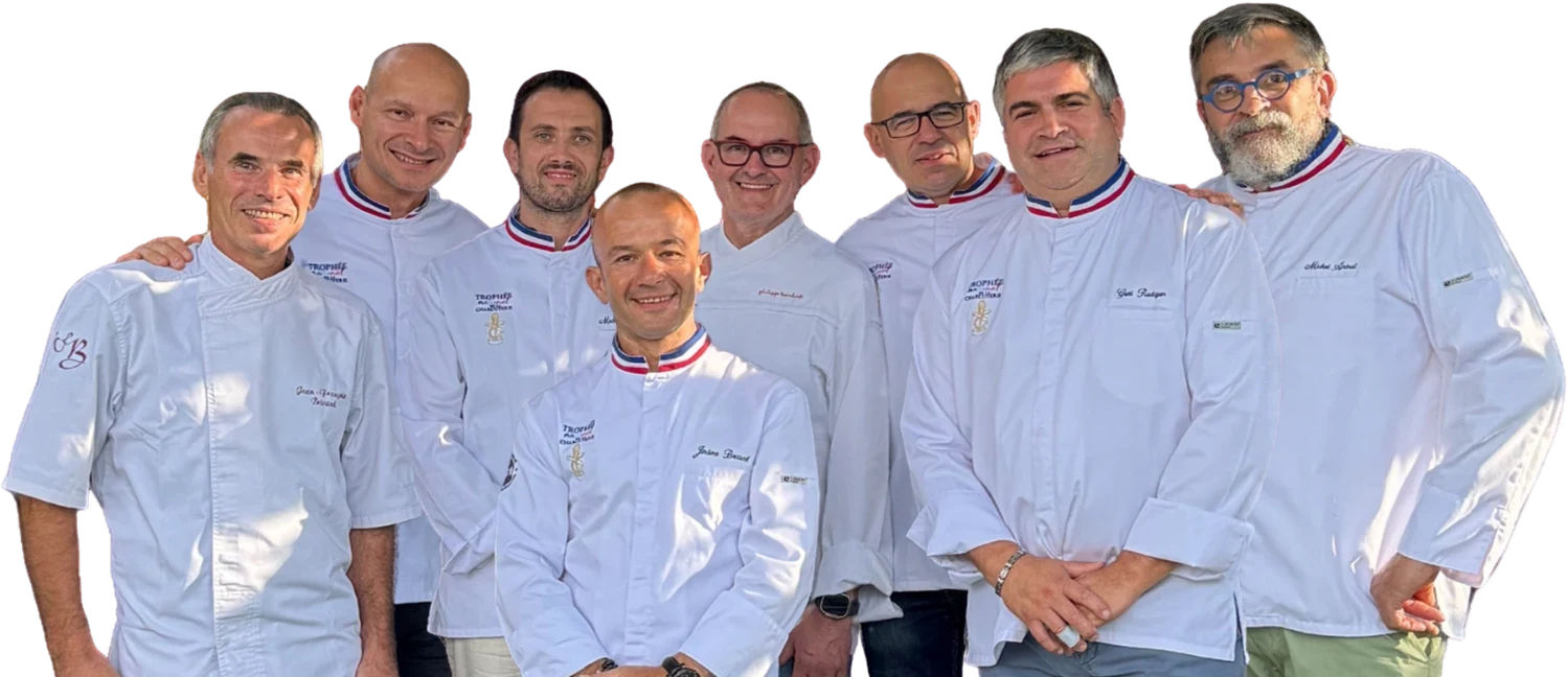 Les membres du Bureau des Charcutiers Passionnés